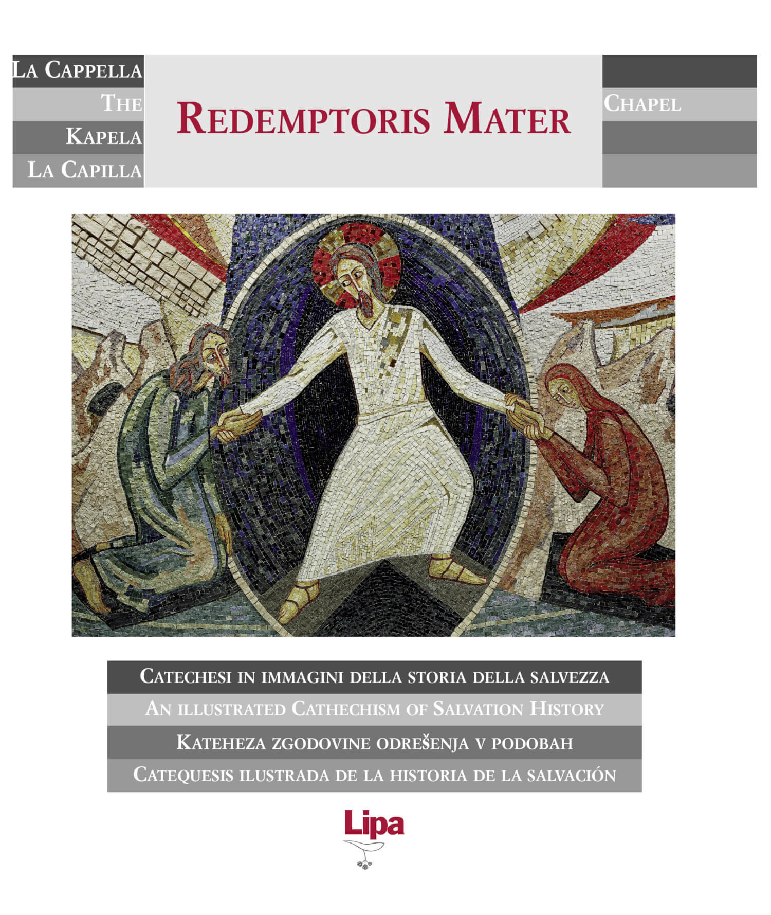Copertina del diapoalbum di diapositive "La cappella Redemptoris Mater" realizzato dall'Atelier d'arte del Centro Aletti di padre Marko Ivan Rupnik